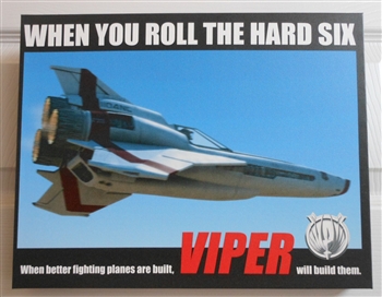 Canvas Print of the Viper Company Poster 11