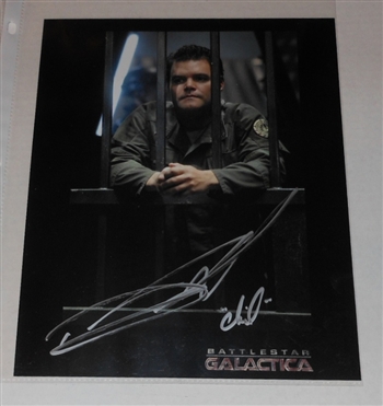 Battlestar Galactica Autograph - Aaron Douglas