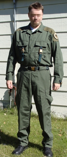 BSG Green BDU FULL Uniform Set.